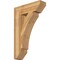 Ekena Millwork Thorton Slat Rough Sawn Bracket, Western Red Cedar, 6"W x 22"D x 34"H BKT06X22X34THR06RWR - alternate 1